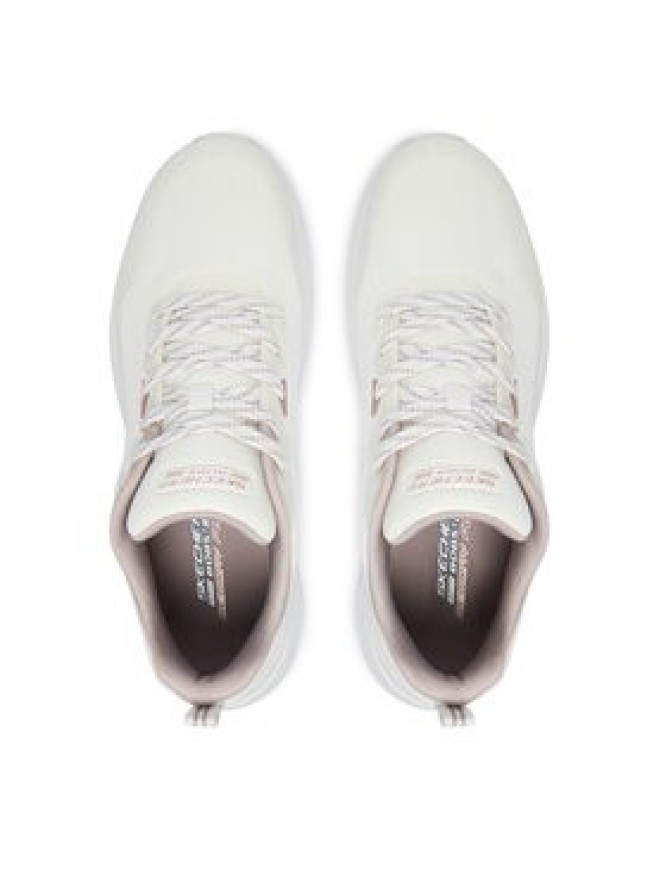 Skechers Sneakersy Bobs Moda Flex 117730/WHT Biały