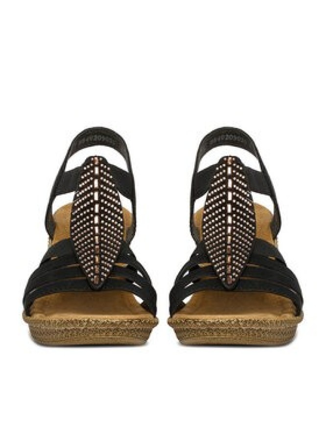 Rieker Sandały CEO-66526-00 Czarny