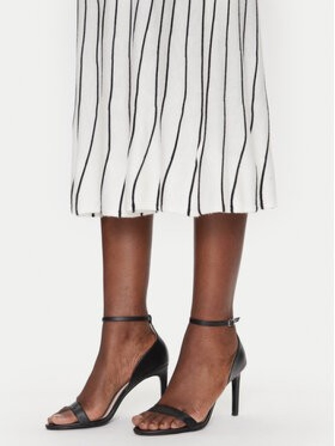 Fracomina Sukienka dzianinowa FS25SD5002K501N8 Biały Slim Fit