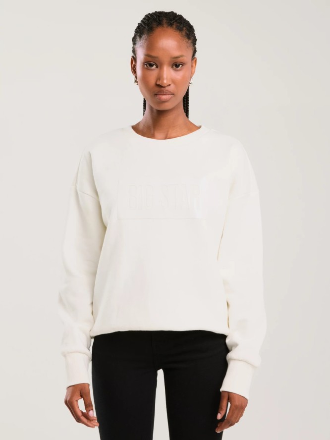 Bluza damska z aplikacją biała Oneidea 100