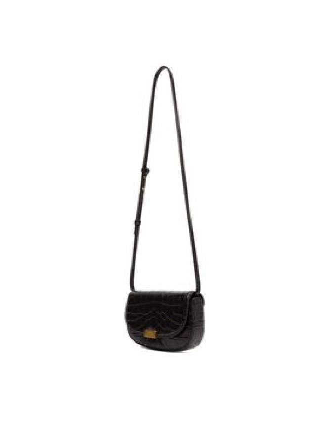 Tommy Hilfiger Torebka Party Le Mini Crossover Croc AW0AW18203 Brązowy