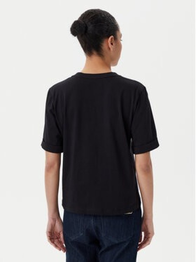 Liu Jo Sport T-Shirt TA5175 JS923 Czarny Regular Fit