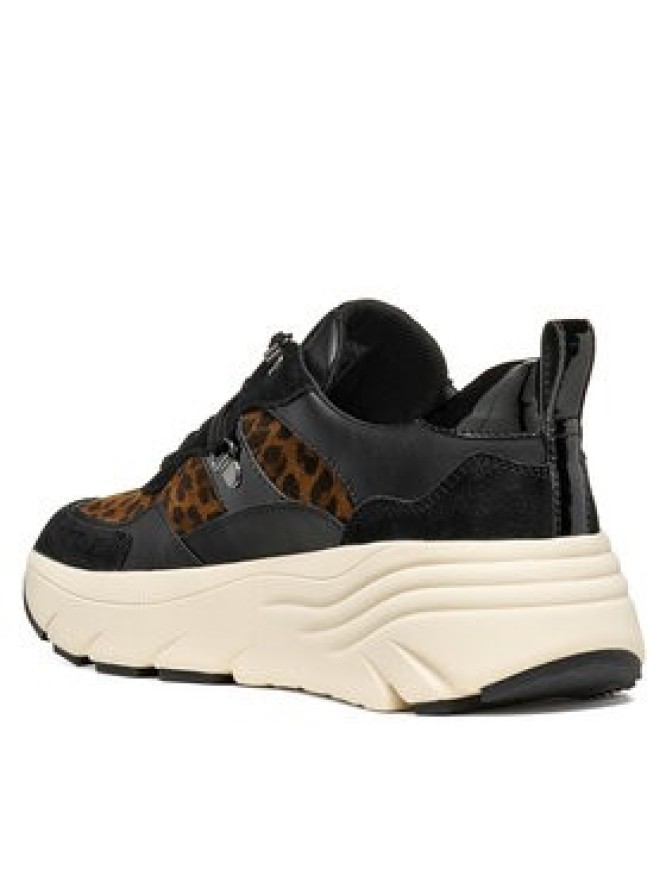 Geox Sneakersy D Diamanta D36UFE 0NX22 CM69B Czarny