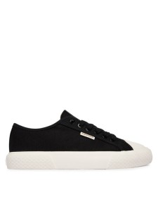 Calvin Klein Trampki Vulc Low Lace Up Canvas HW0HW02975 Czarny
