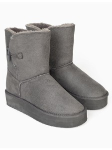 ISLAND BOOT Botki zimowe "Emmy" w kolorze szarym rozmiar: 39