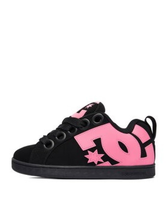 DC Shoes Sneakersy EO-COURT GRAFFIK PUFF DC04916003 Czarny
