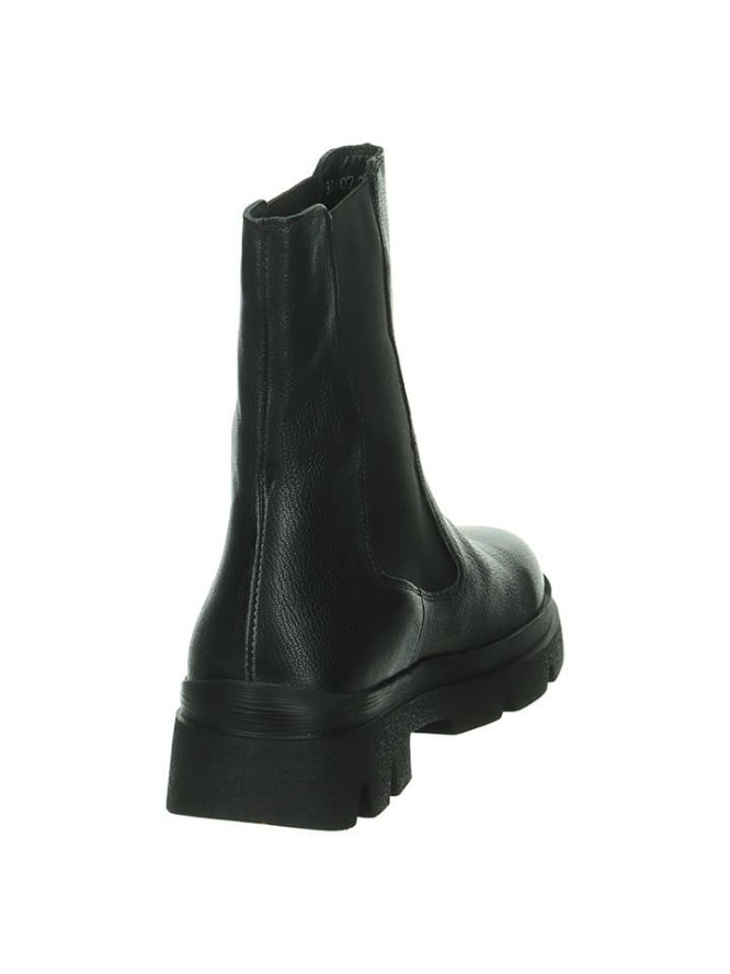 Think! Skórzane sztyblety w kolorze czarnym rozmiar: 42,5