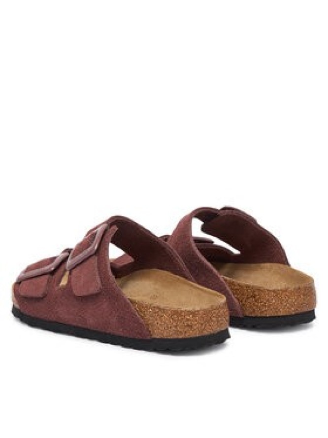 Birkenstock Klapki Arizona Cushion Buckle 1033103 Różowy ciemny