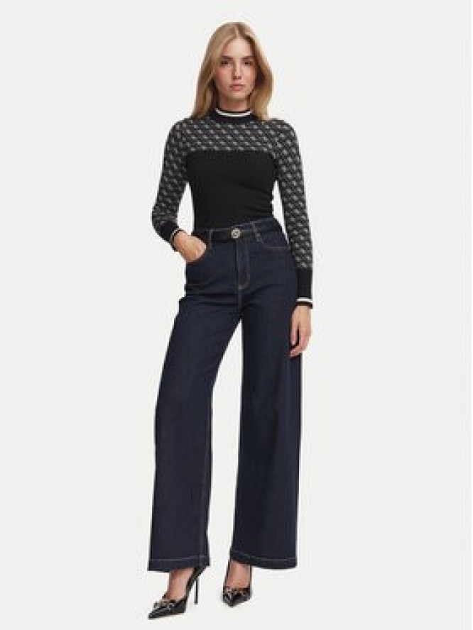 Guess Sweter W5BR24 Z3JD2 Czarny Slim Fit