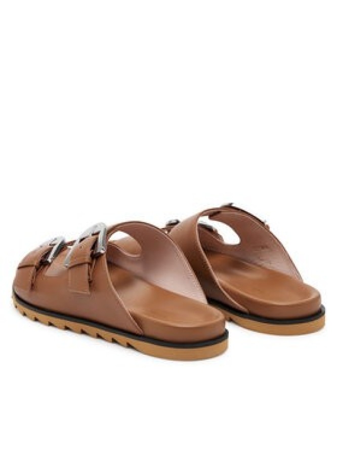 Coccinelle Klapki E4 SOF 17 02 01 Brązowy