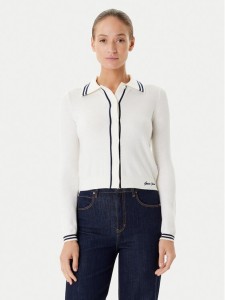 Guess Jeans Kardigan W5YR32 Z3HO2 Écru Regular Fit