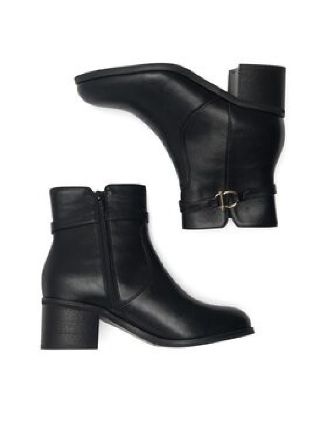 Clara Barson Botki NIVES WS22385-02 Czarny