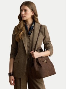 LAUREN RALPH LAUREN Torebka 431P18464003 Brązowy ciemny