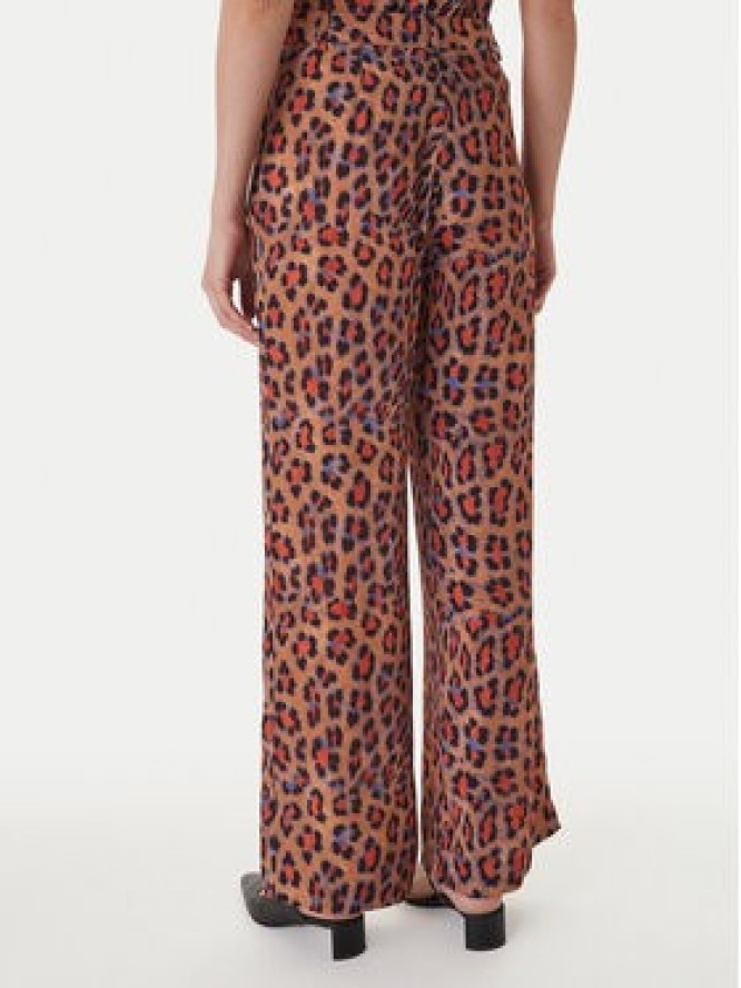 LOLA CASADEMUNT Spodnie palazzo MS2614002 Brązowy Wide Leg
