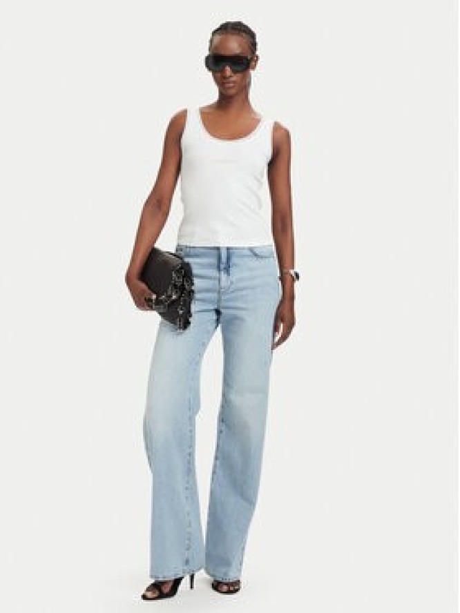 Patrizia Pepe Top 2M4523/J407-W146 Biały Slim Fit