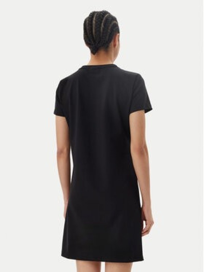 EA7 Emporio Armani Sukienka codzienna 7W000084 AF12484 UC001 Czarny Regular Fit