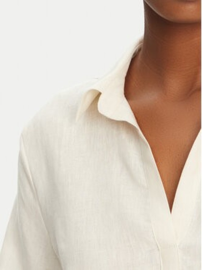 Marella Bluzka Nave 2515111032 Écru Regular Fit