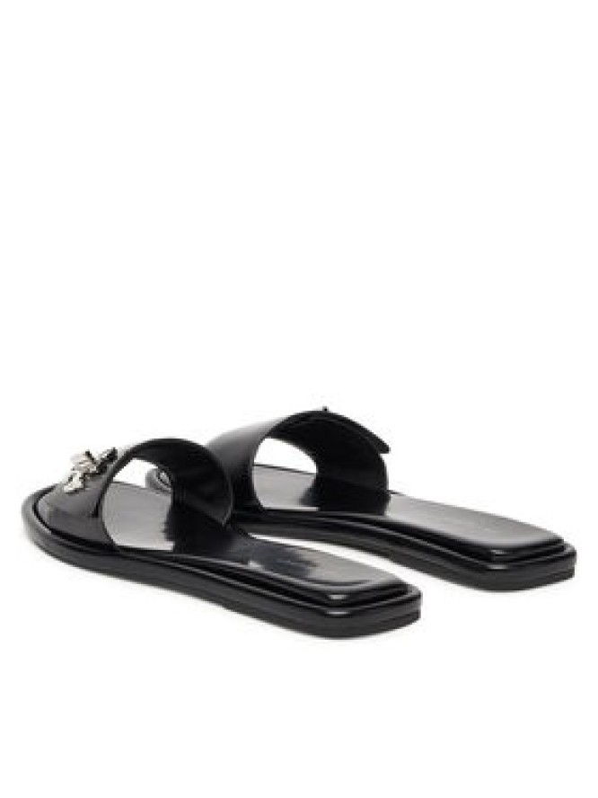 Tory Burch Klapki T Lock Slide 164676 Czarny