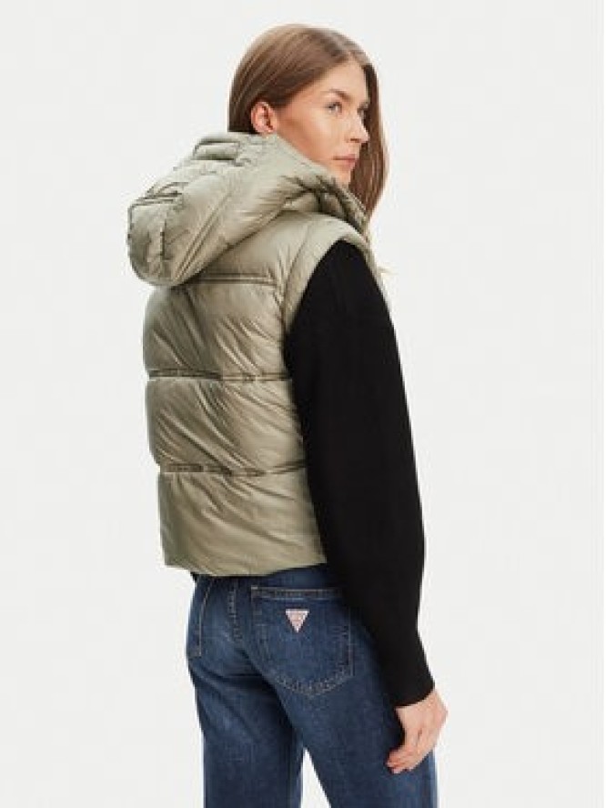 Guess Bezrękawnik W5YL11 WHDO2 Zielony Regular Fit