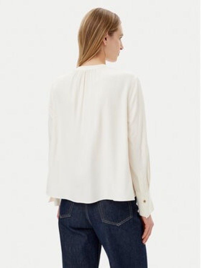 Tommy Hilfiger Bluzka WW0WW44049 Écru Regular Fit