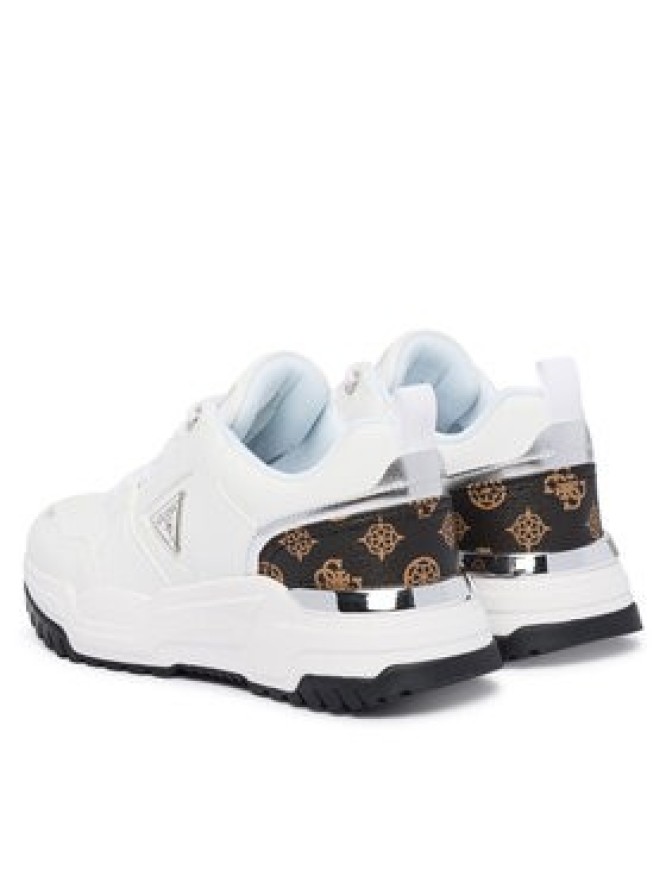 Guess Sneakersy FLFHEL ELE12 Biały