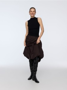 Wysokie kozaki - czarny