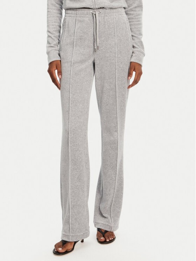 Juicy Couture Spodnie dresowe Tina JCAPW045 Szary Regular Fit