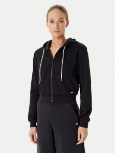 Guess Bluza V5YQ06 KBSL2 Czarny Regular Fit