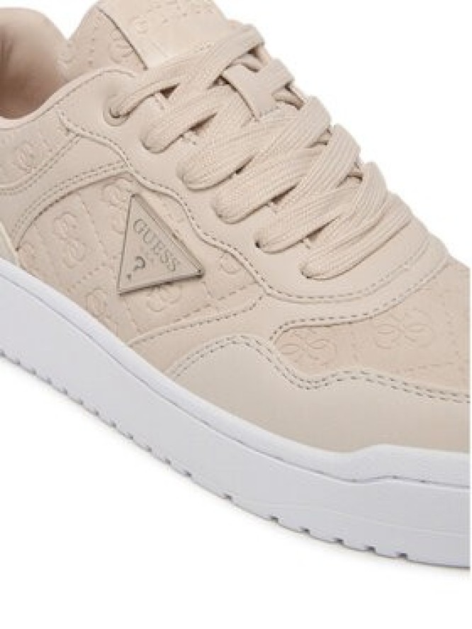 Guess Sneakersy FLFMR9 FAL12 Beżowy