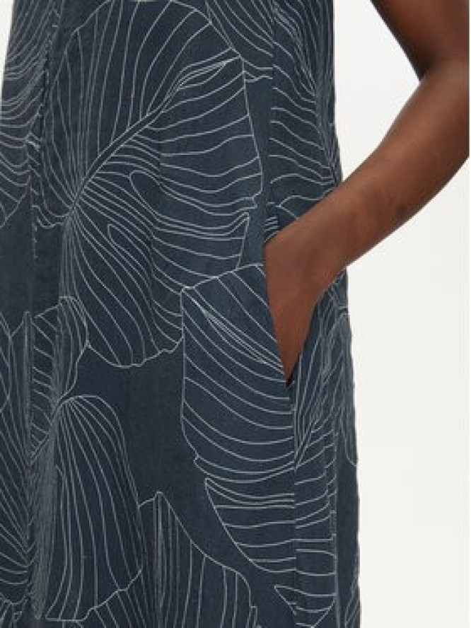 Bomboogie Sukienka letnia AW8391TLIS5 Granatowy Regular Fit