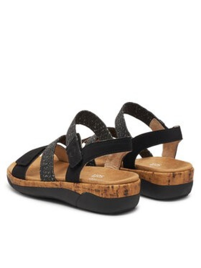 Remonte Sandały R6861-02 Czarny