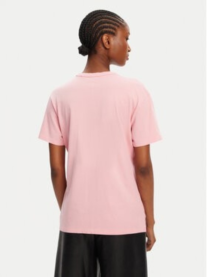HUGO T-Shirt Damacia_5 50544868 Różowy Regular Fit