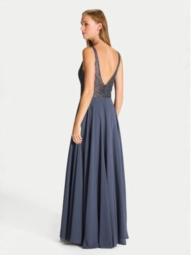 Hey Kyla Sukienka wieczorowa 5AG015HK Szary Regular Fit