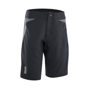 Spodenki rowerowe damskie ION Traze black