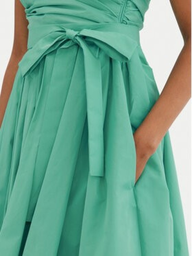 PINKO Sukienka wieczorowa 104937 Y3LE Zielony Regular Fit