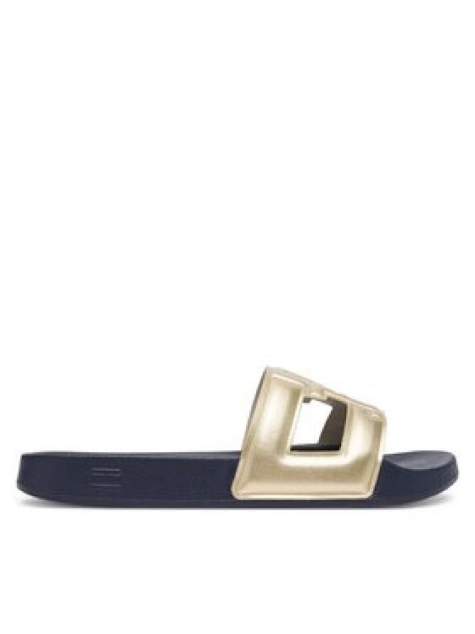 Tommy Hilfiger Klapki Th Pool Slide FW0FW09613 Złoty
