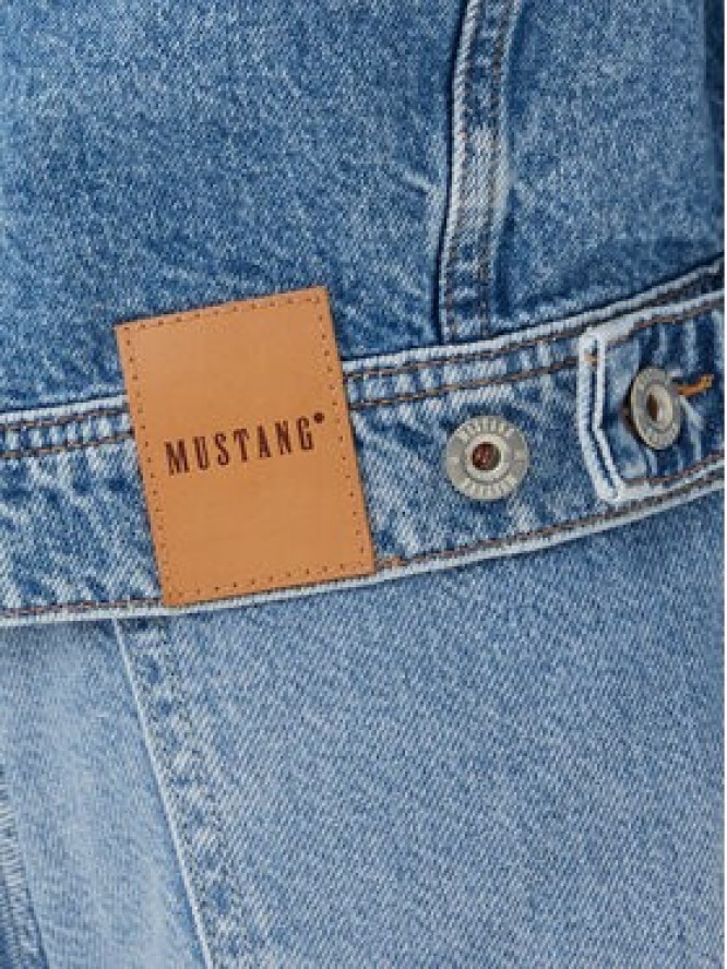 Mustang Kurtka jeansowa Arcata 1016219 Niebieski Loose Fit