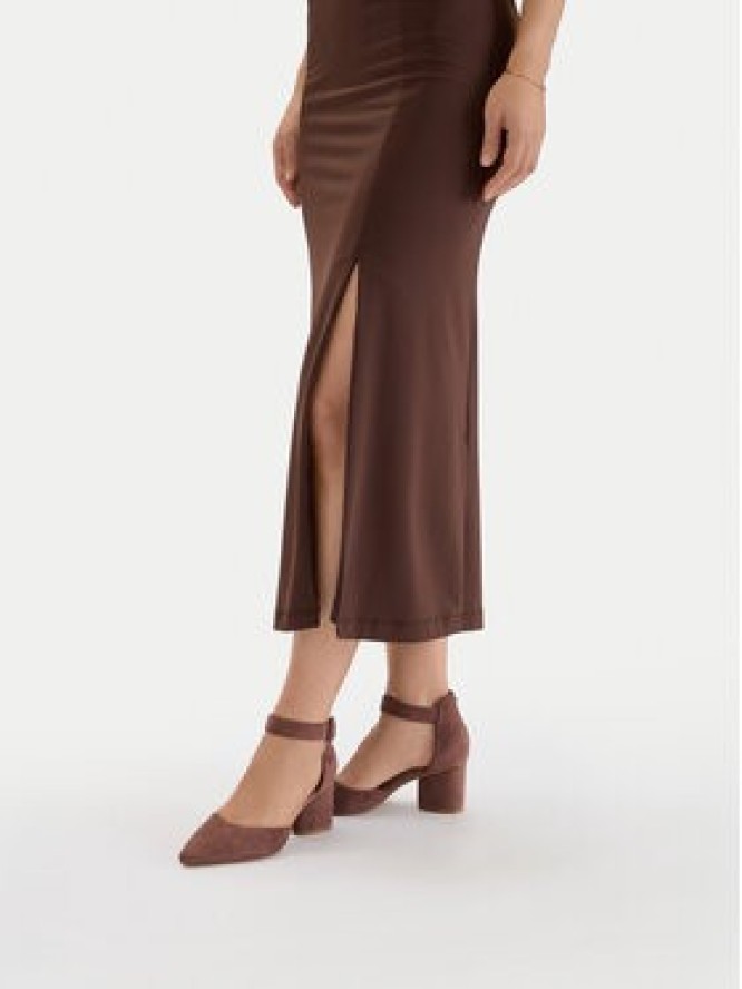 DeeZee Czółenka CEO-112233 Bordowy