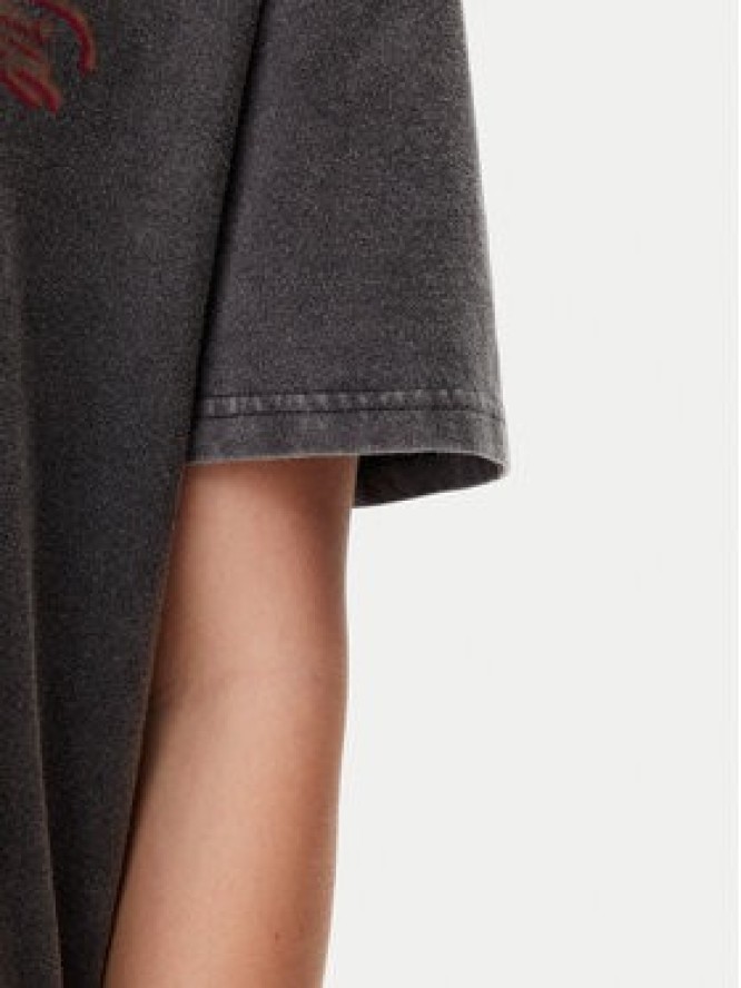 Vans T-Shirt Palm Impresa VN000MCM Czarny Regular Fit