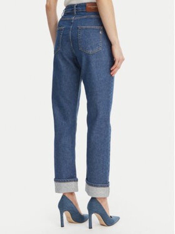 Rinascimento Jeansy CFC0127857003 Niebieski Straight Leg