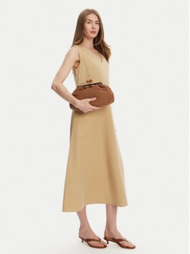 Weekend Max Mara Sukienka codzienna Egoista 2515221072 Beżowy Regular Fit