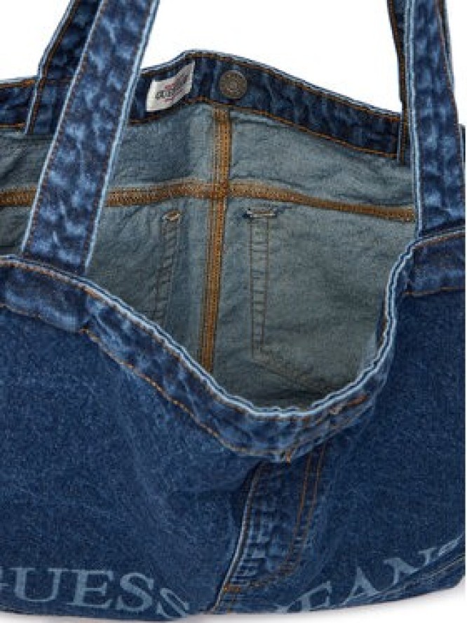 Guess Jeans Torebka M4BZ67 D5RH0 Niebieski