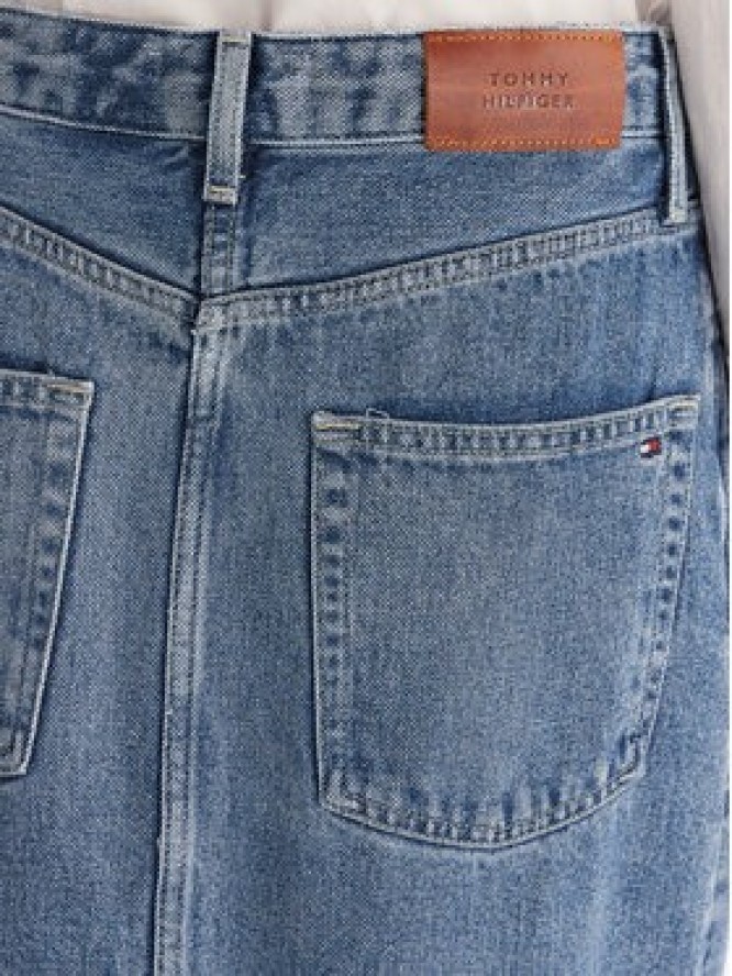 Tommy Hilfiger Spódnica jeansowa WW0WW46503 Niebieski Regular Fit
