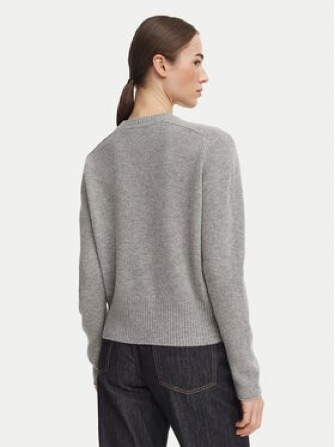 Tommy Hilfiger Sweter WW0WW51432 Szary ciemny Regular Fit
