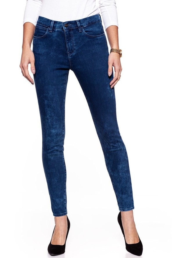 WRANGLER HIGH SKINNY BLUE MARBLE W27H6890M