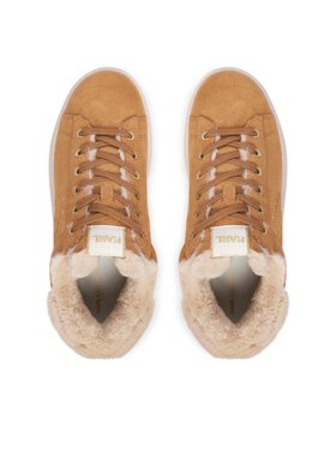 KARL LAGERFELD Sneakersy Kapri KL62537L Beżowy