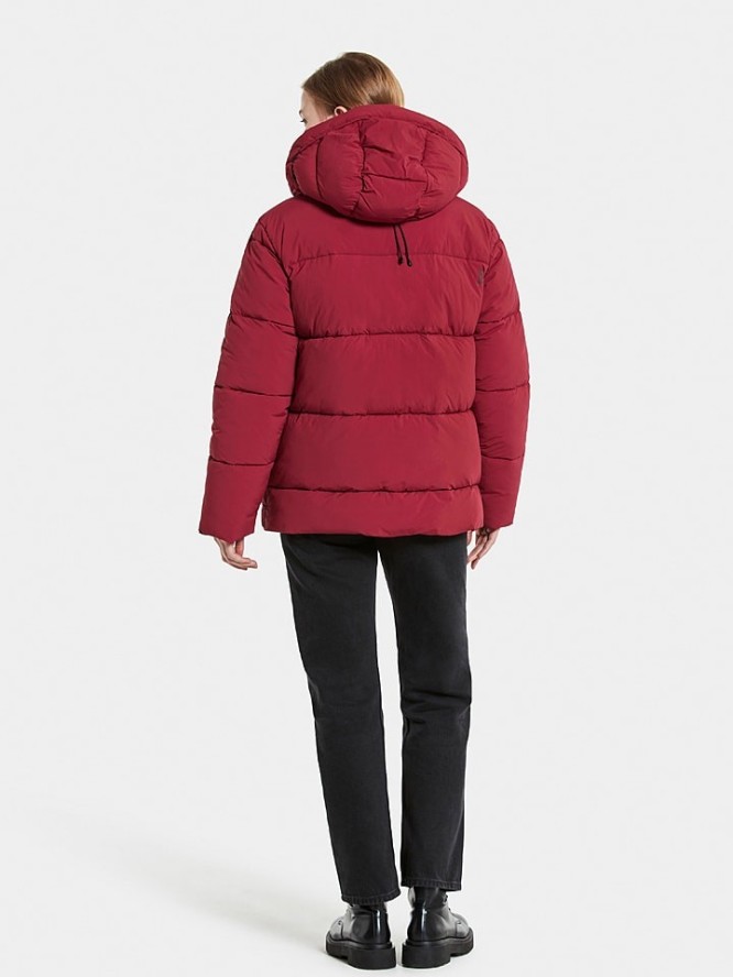 Didriksons Kurtka pikowana "Nomi" w kolorze czerwonym rozmiar: 40/42