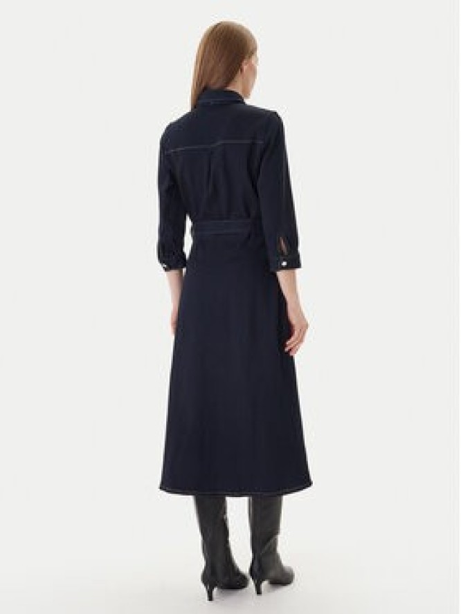 Morgan Sukienka jeansowa 252-RJEANA Granatowy Regular Fit