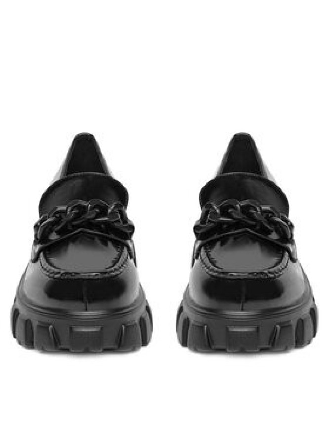 DeeZee Loafersy 17090-2 Czarny