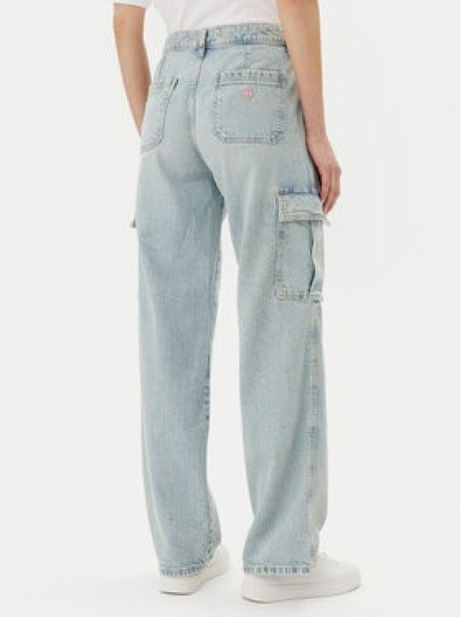 Guess Jeans Jeansy W5RA1R D5M51 Błękitny Regular Fit